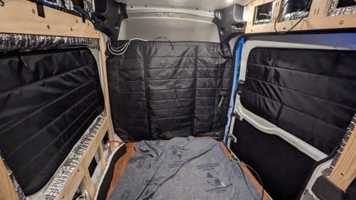 Customer photo review of Transit - Slider Door Shade