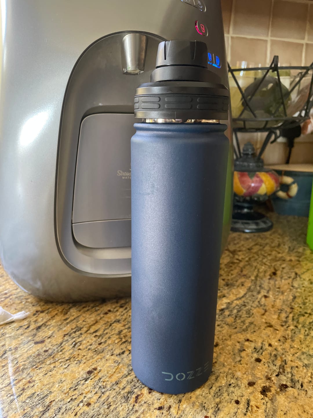 Customer photo review of DOZZE Voyager Water Bottle