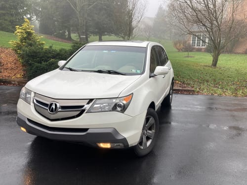 Customer photo review of 2007-2013 Acura MDX (AWD) 4-Wheel Active Electronic Suspension Conversion/Delete Kit with Suspension Light Module and Camber Bolts (AC14FMCK)