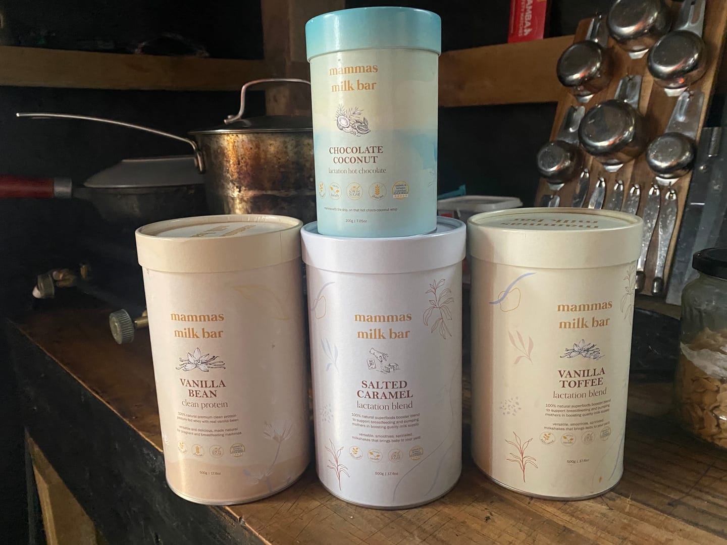 Customer photo review of Vanilla Toffee Lactation Blend