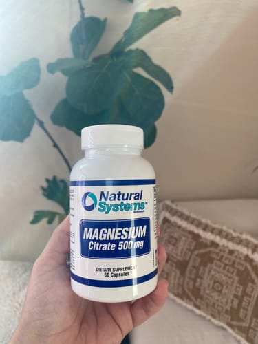 Customer photo review of Complejo de Citrato de Magnesio - 500 mg