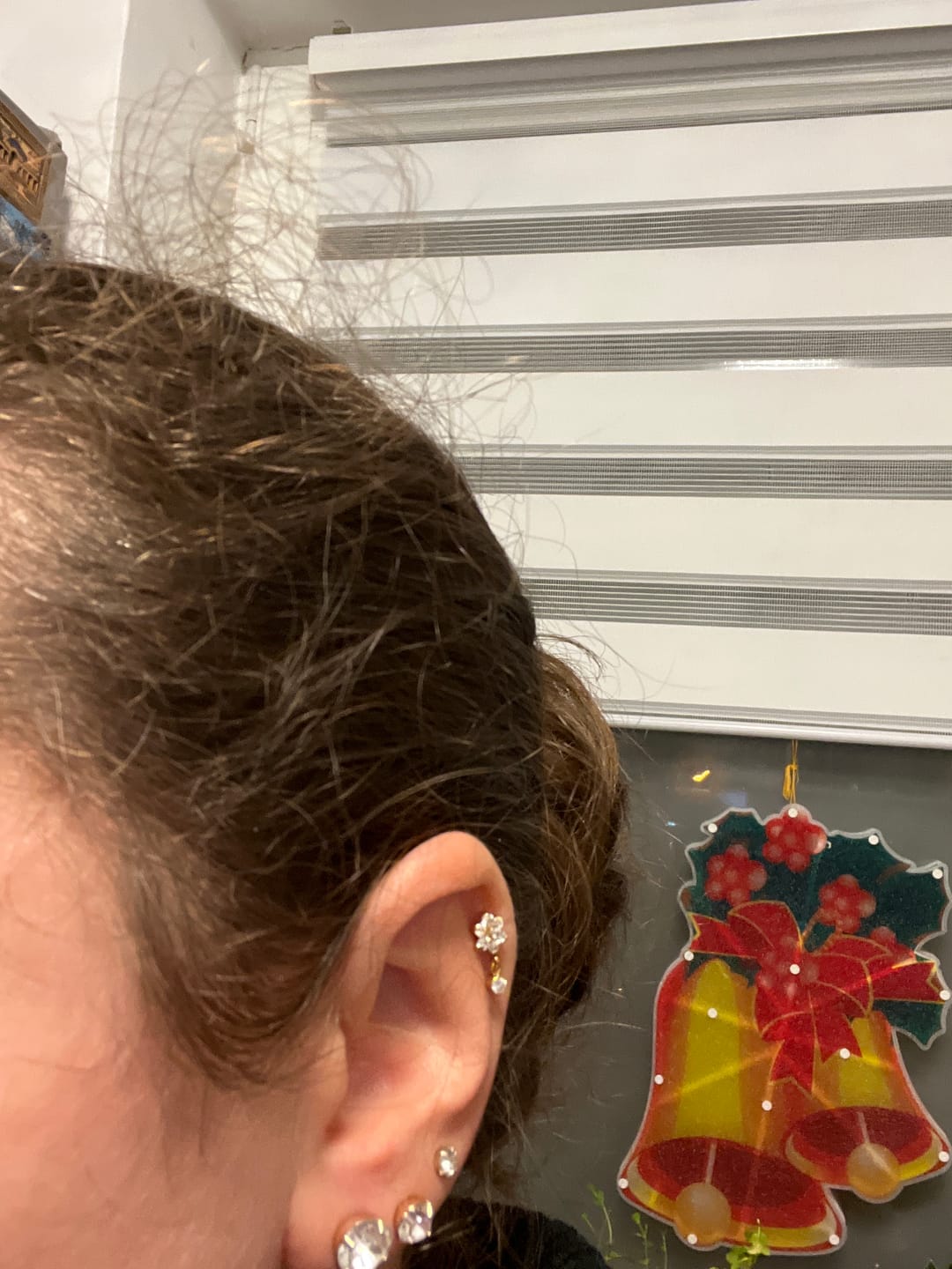 Customer photo review of Zahra | Titan Piercing