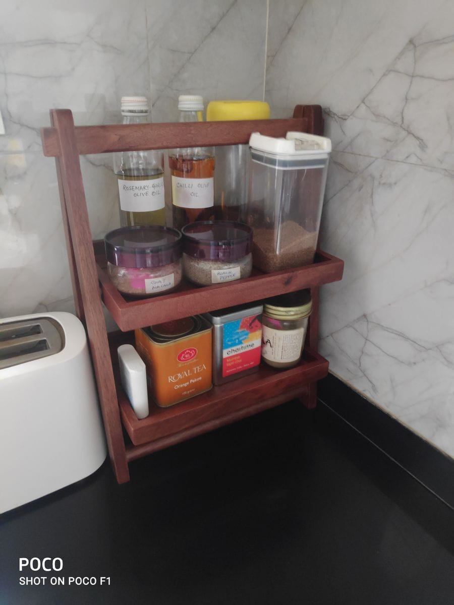 Customer photo review of Foldable Organizer from Mahogany Collection (Small)