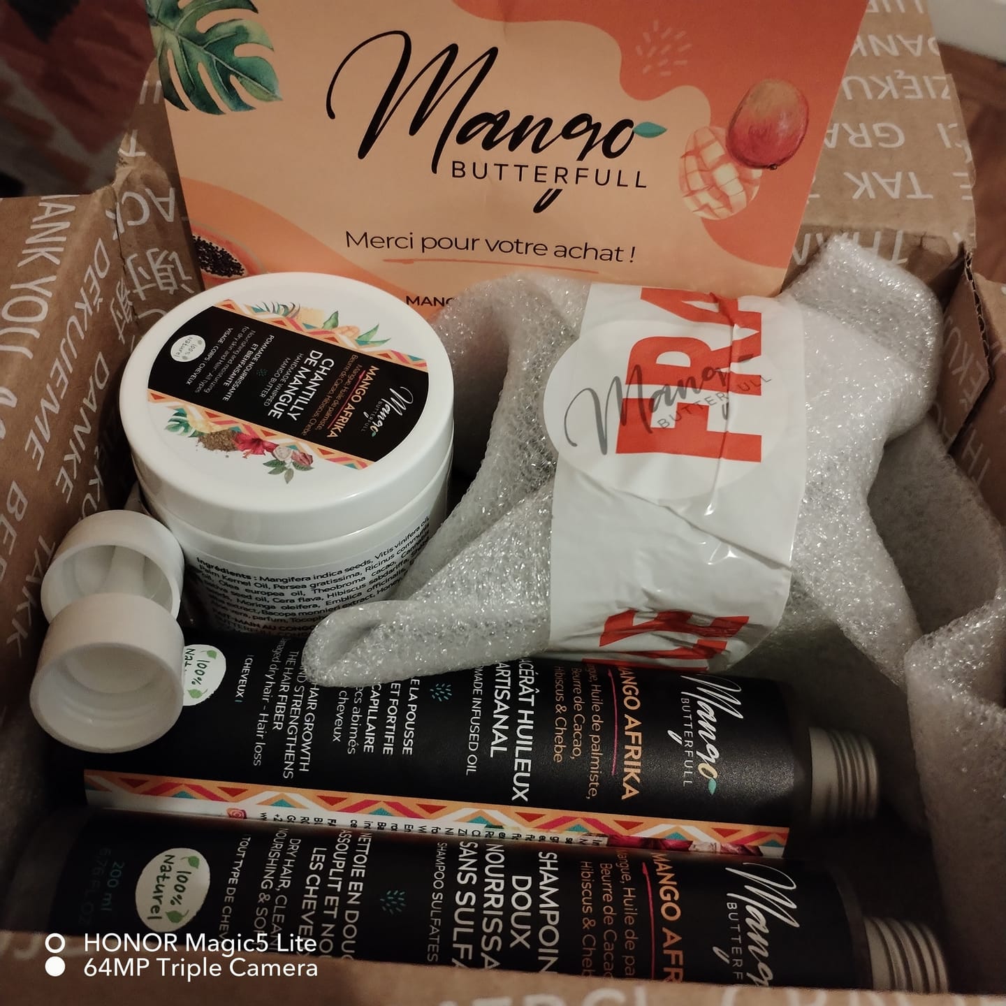 Customer photo review of Pack routine Mango POUSS