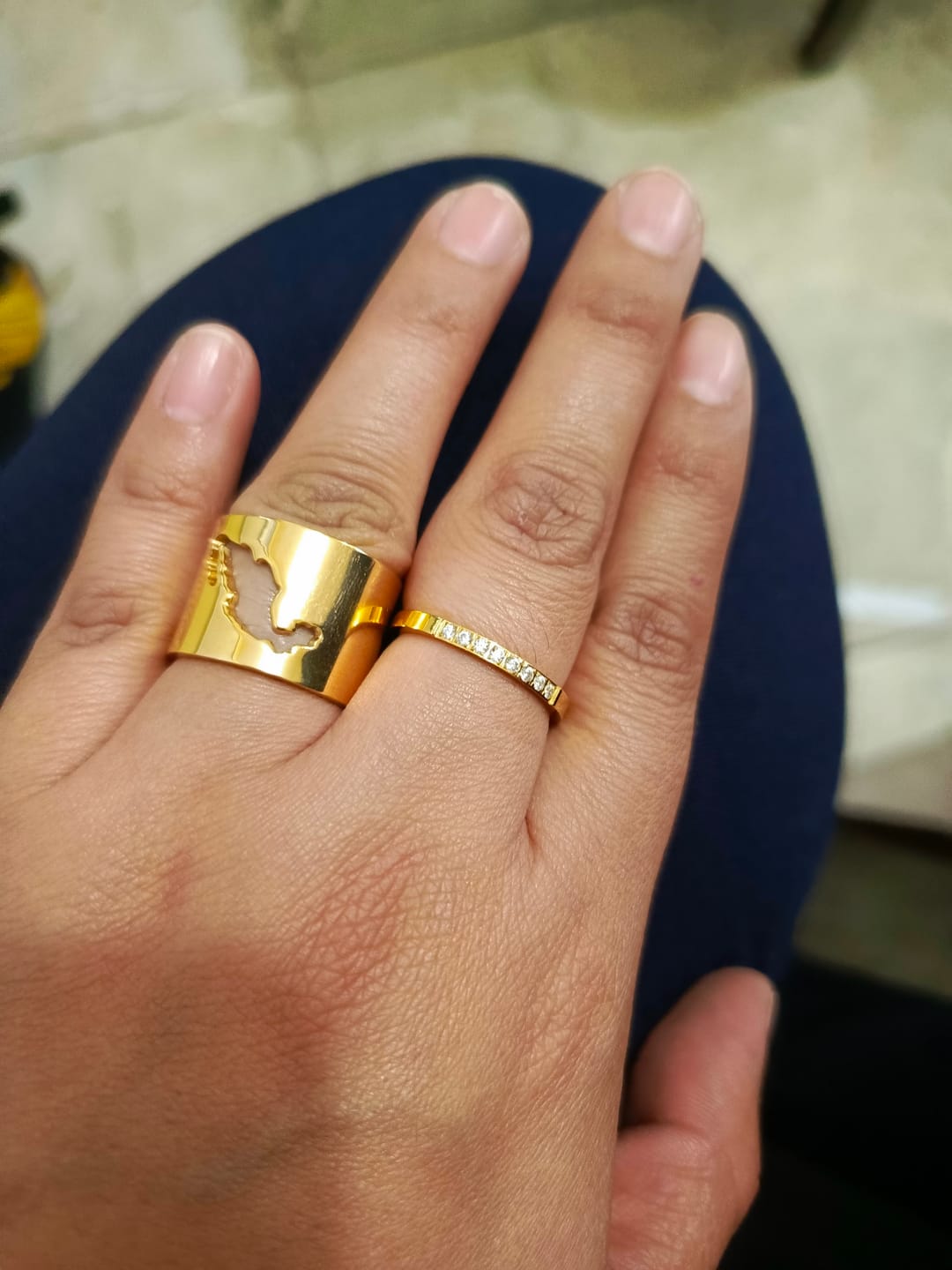 Customer photo review of Anillo México Querido