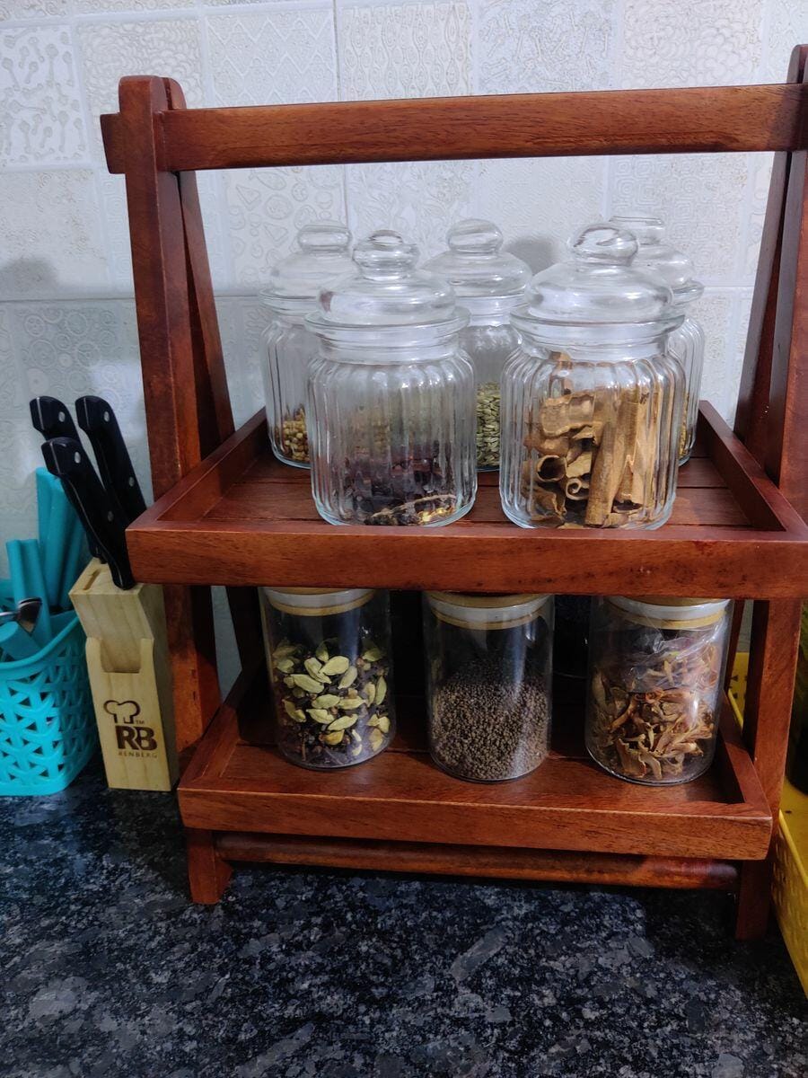 Customer photo review of Foldable Organizer from Mahogany Collection (Small)