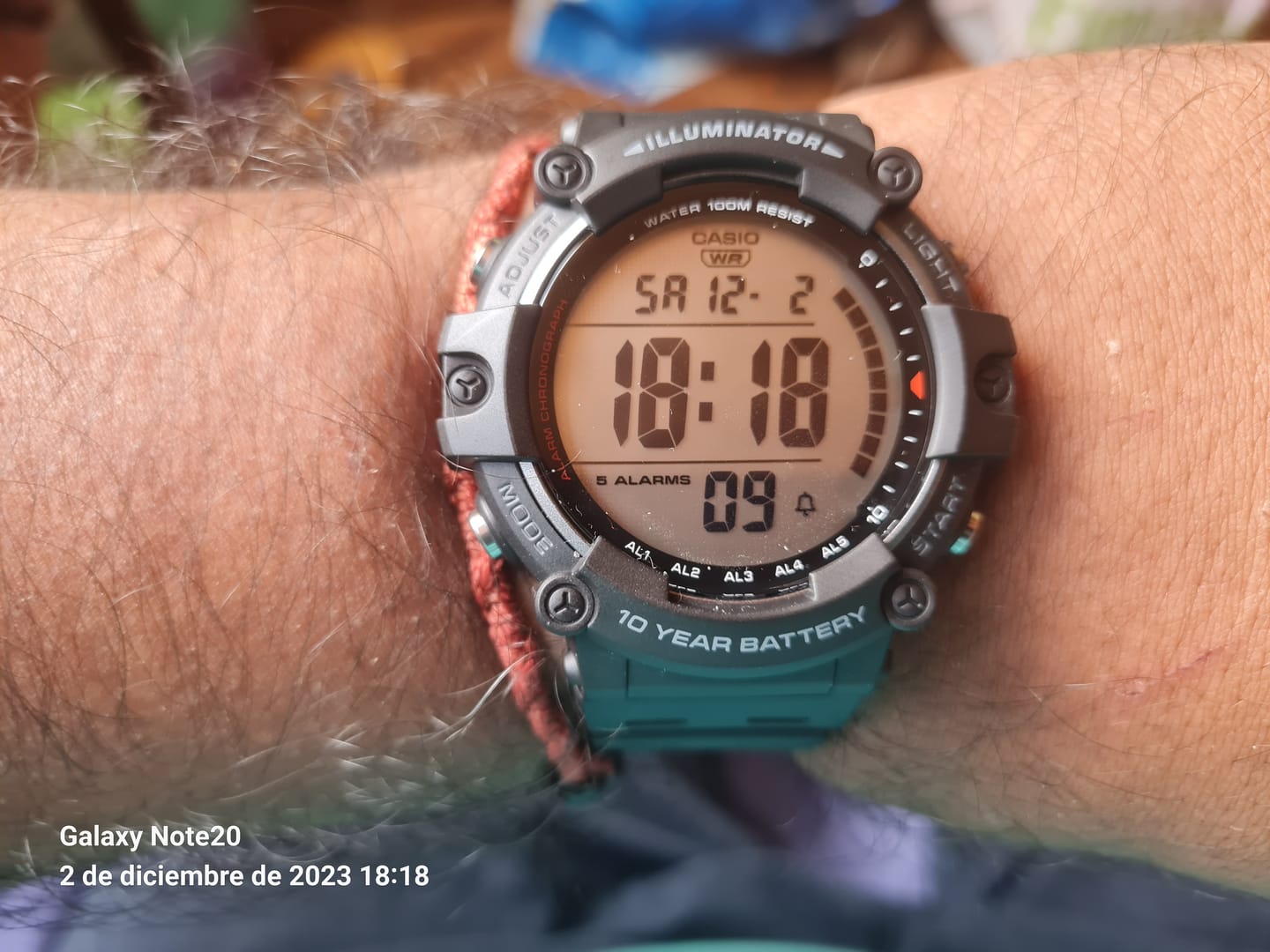 Customer photo review of Reloj Casio Vintage AE-1500WH-1AVDF Negro