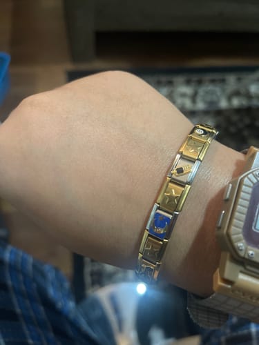 Customer photo review of Original Italian Charm Bracelet