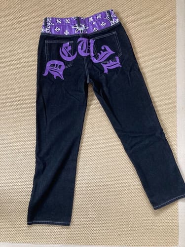 Customer photo review of Vencae™ JEANS - Denver Plaid