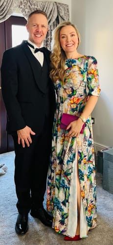 Customer photo review of Athena Maxi Long Dress Hummingbird