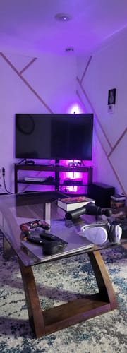 Customer photo review of LITE TOWER - MODERN STYLED LED CORNER LAMP