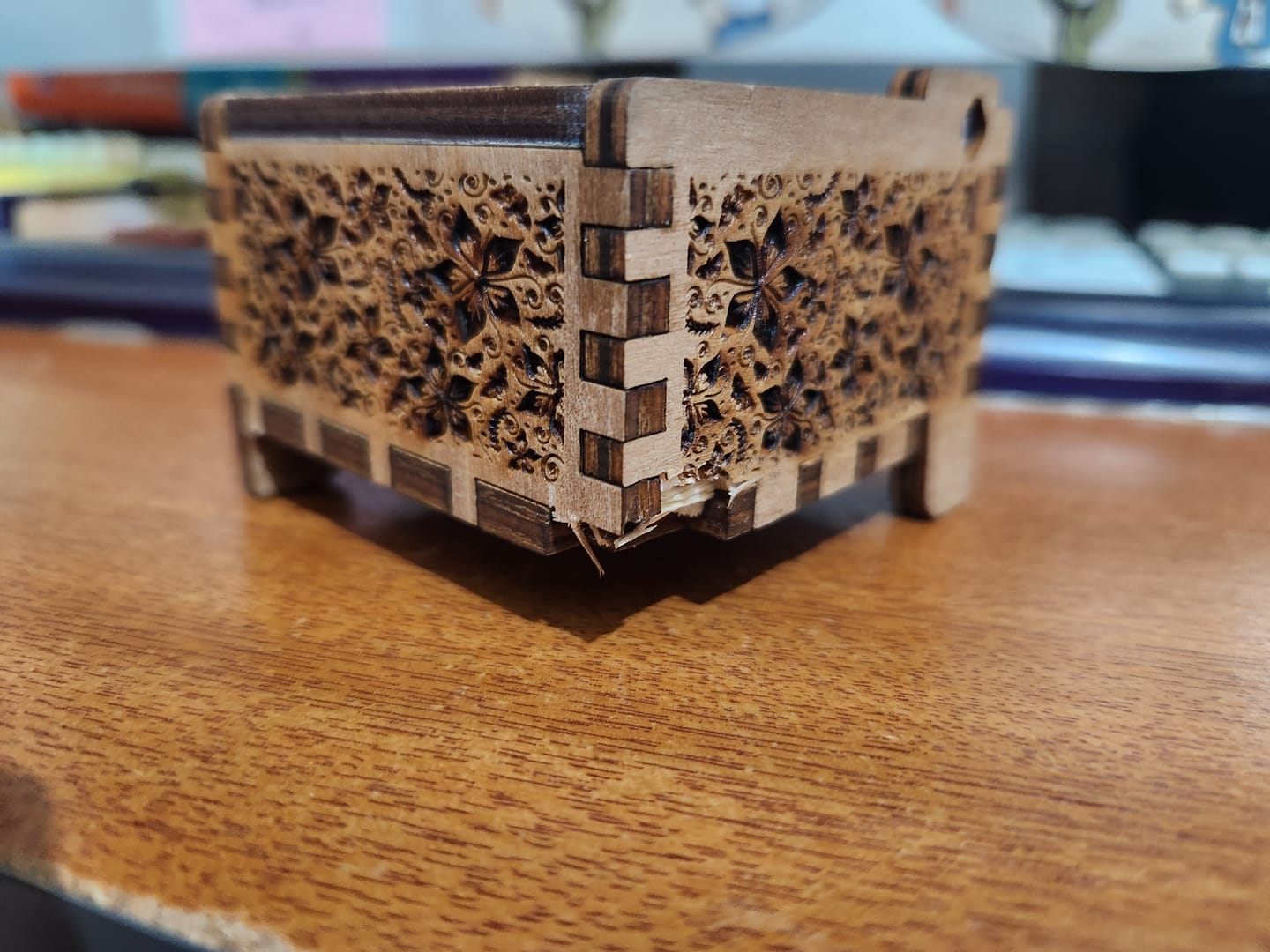 Customer photo review of Custom Digital Music Box - Any song, tune, or voice