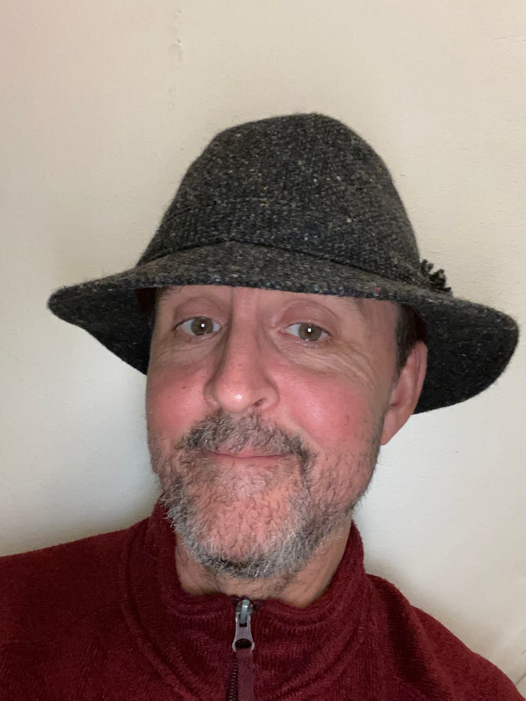 Customer photo review of Walking Hat Tweed