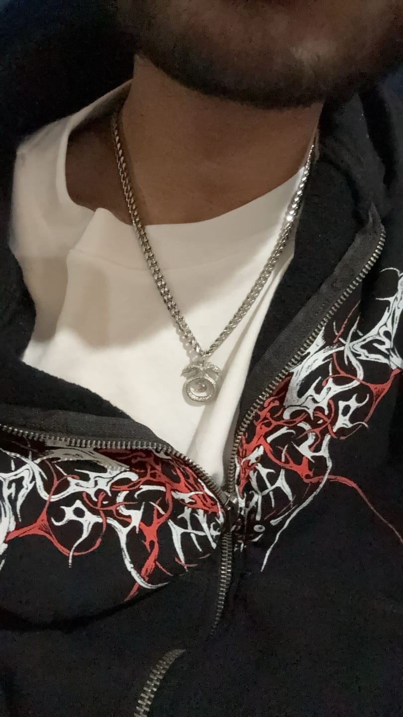 Customer photo review of LUNAR GUARDIANS PENDANT