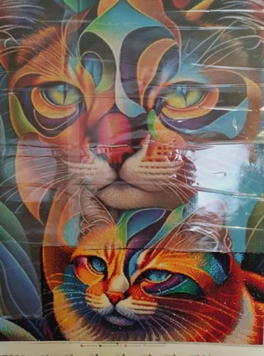 Customer photo review of Diamond Painting Eigenes Foto