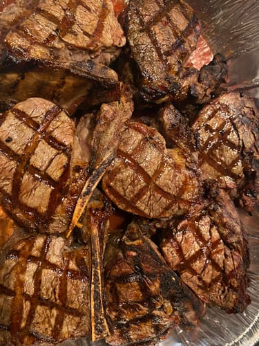 Customer photo review of Filete cabrería con hueso