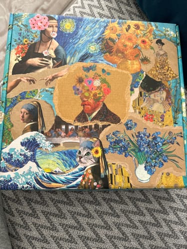 Customer photo review of Van Gogh Sunflowers Tablo Tasarım Kolye