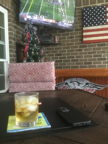 Customer photo review of 'Merica Flag .308 Real Bullet Glass Set