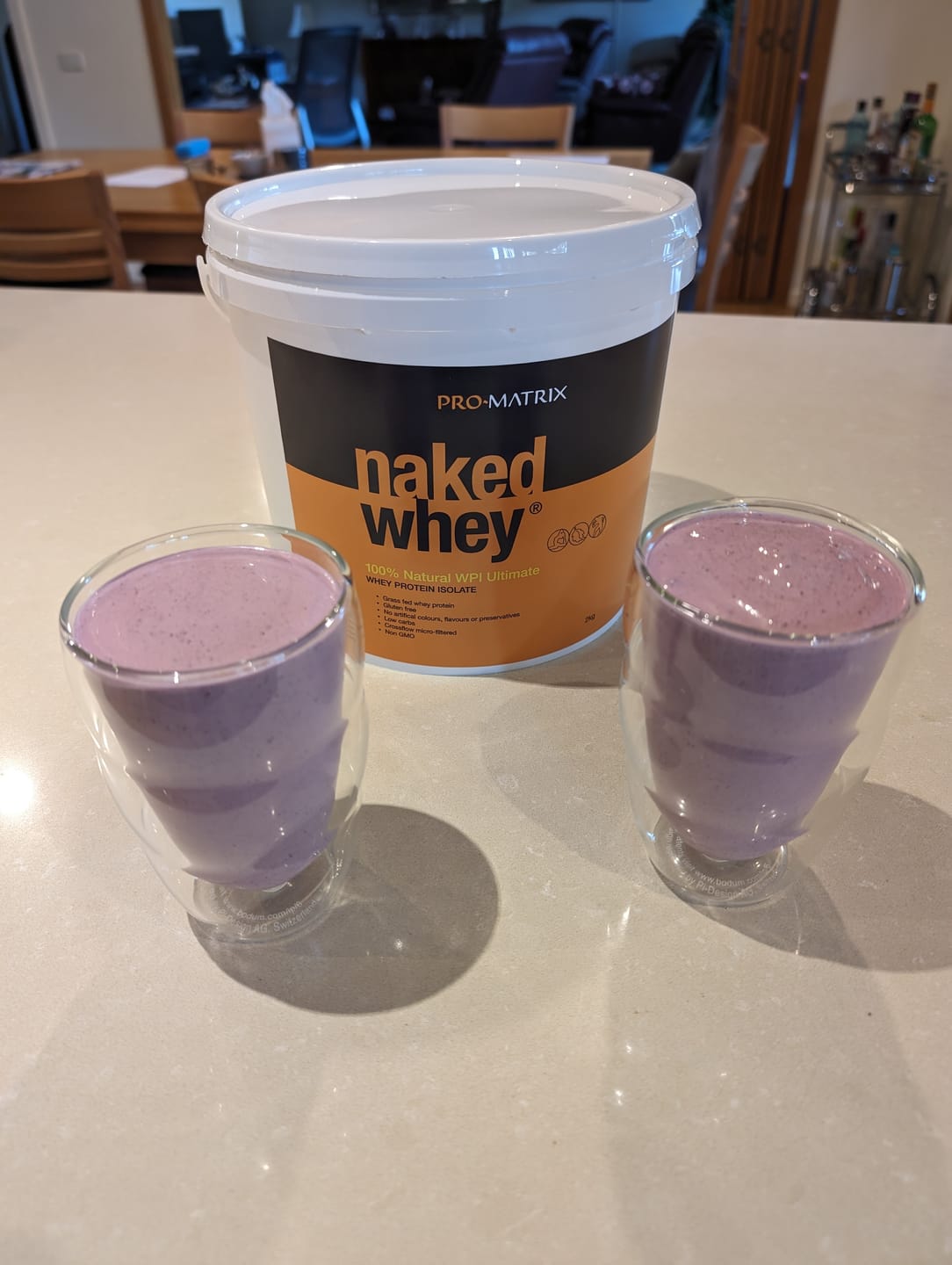 Customer photo review of 2kg UNFLAVOURED, Isolate NAKED WHEY
