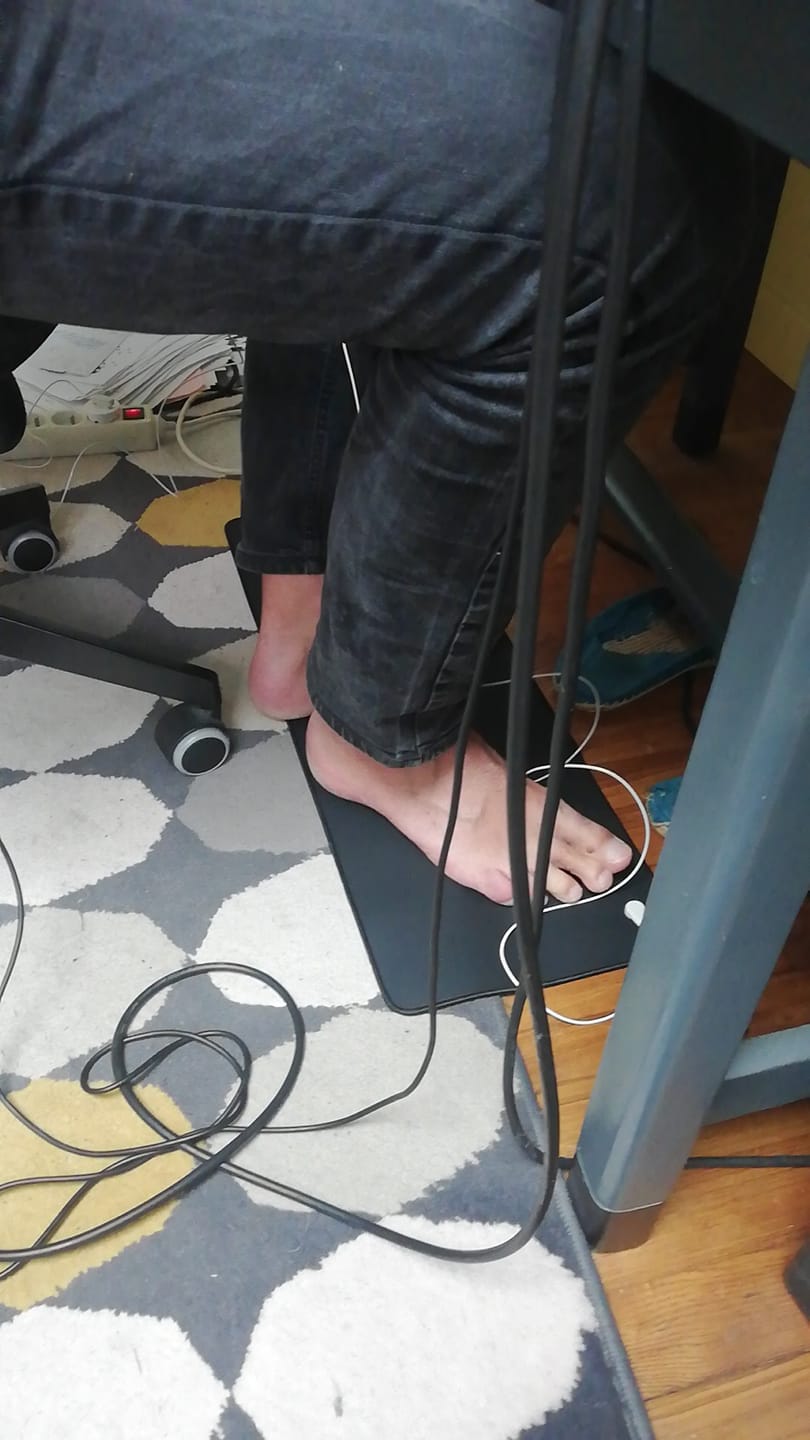 Customer photo review of LE TAPIS UNIVERSEL DE MISE À LA TERRE "TERRA-TOUFAIRE"