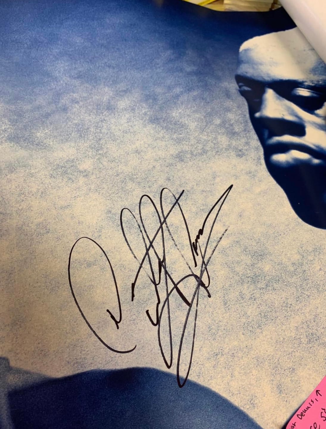 Customer photo review of Dennis Rodman Autograph Signing