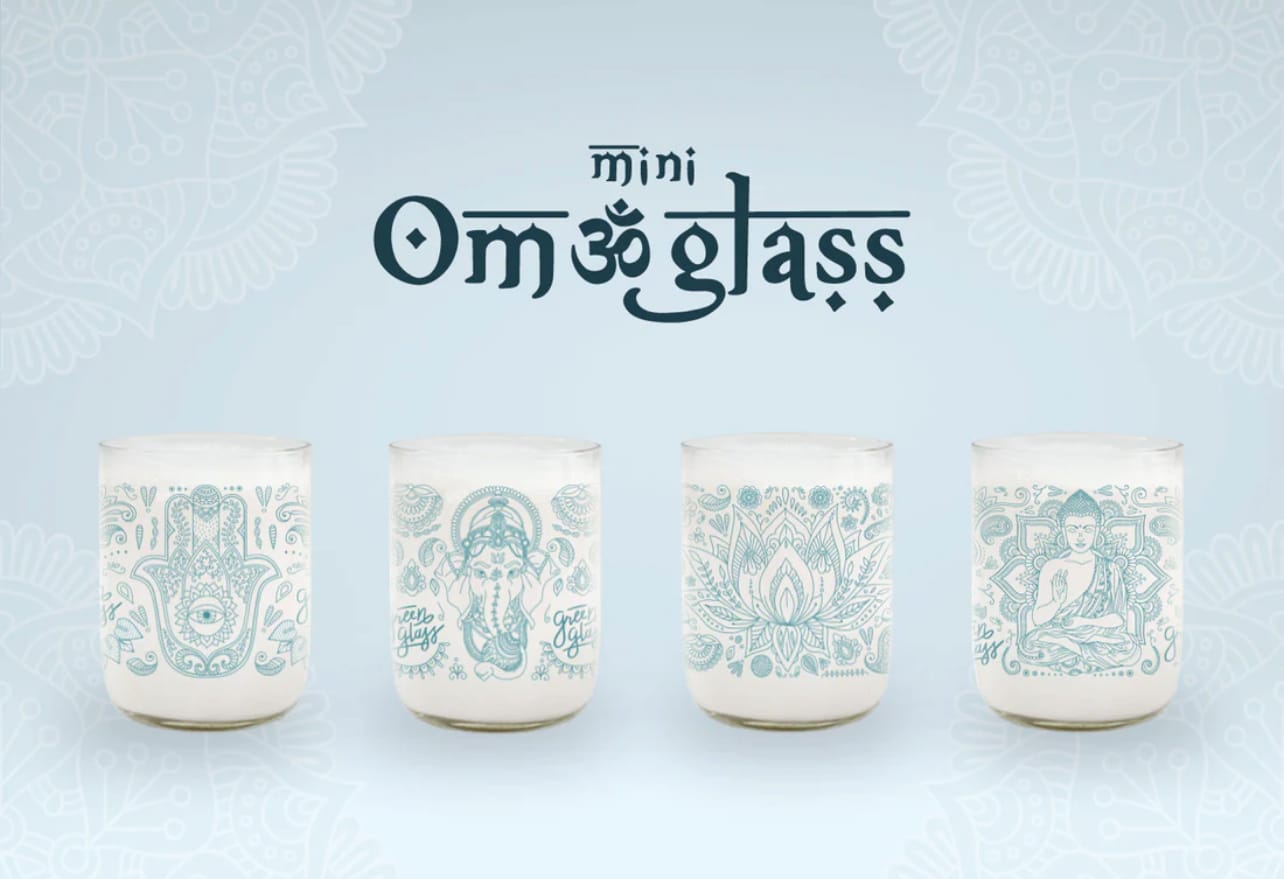 Customer photo review of Om Glass Juego de 4 Vasos