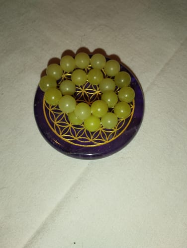 Customer photo review of Coffret Bracelets 7 chakras