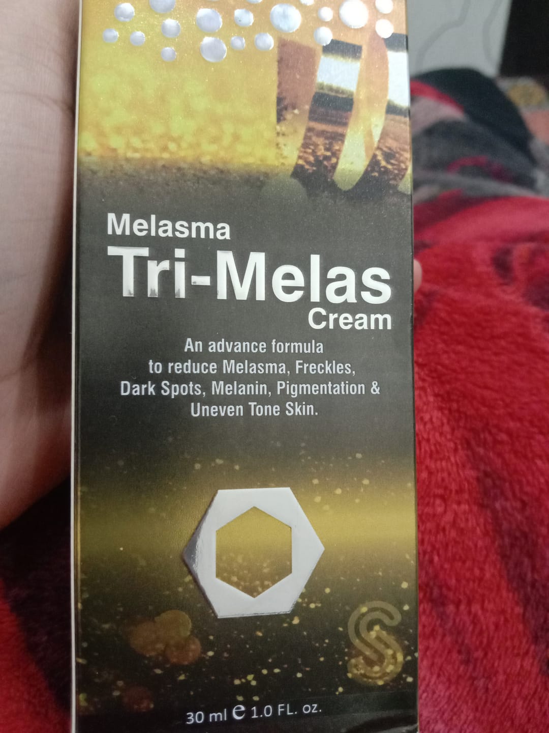 Customer photo review of Tri Melas Cream