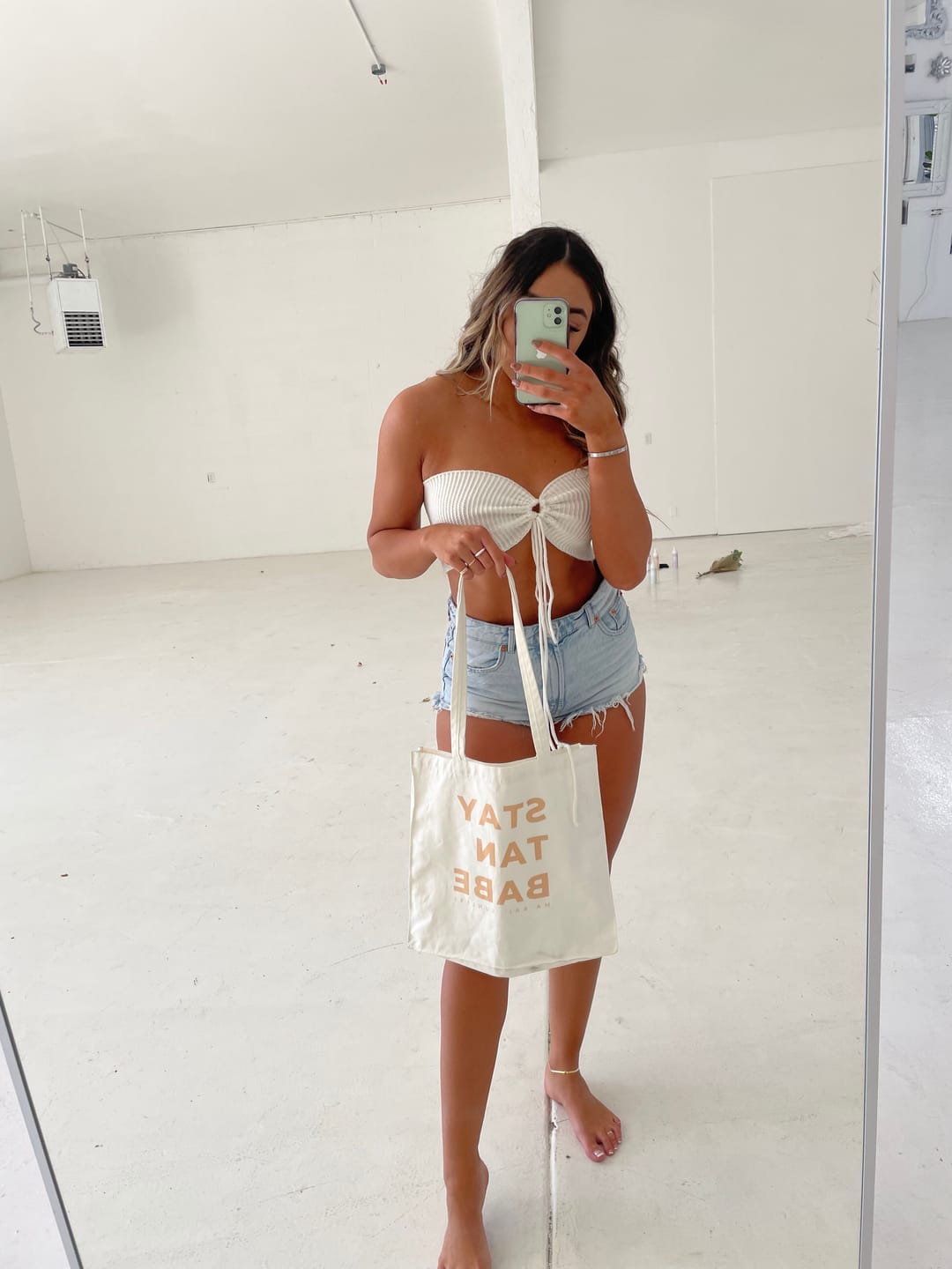 Customer photo review of Ultra Dark Self-Tanning Mousse