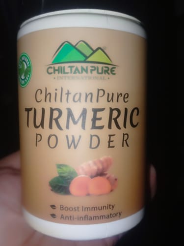 Customer photo review of Turmeric Powder – Make Skin More Bright, Improves Brain Function, Boost Metabolism, Manage Digestive Disorders & Relieves Pain