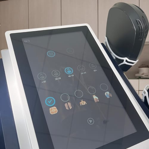 Customer photo review of Professional EMShape® Neo Body Sculpt Machine 5 in 1