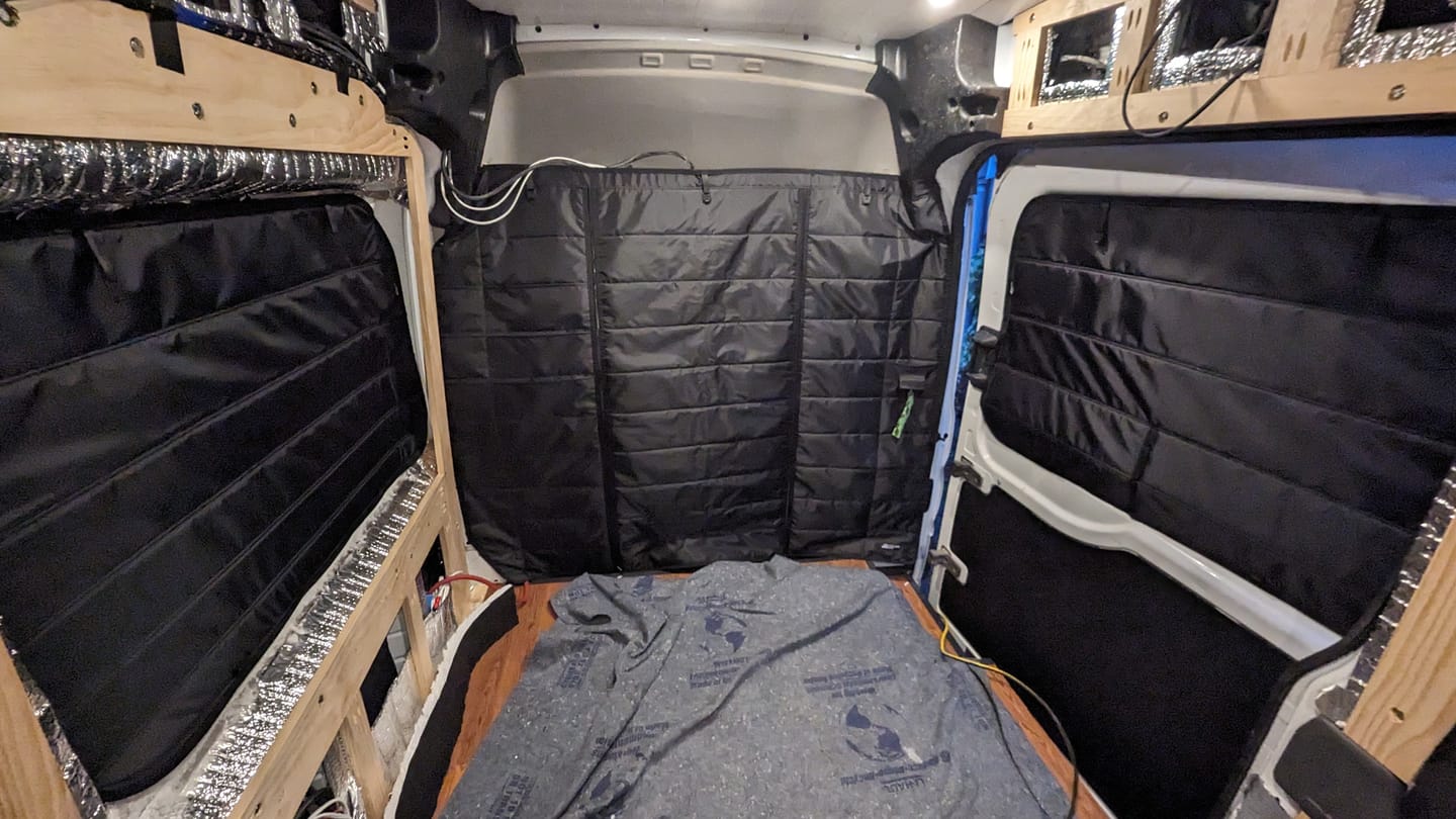 Customer photo review of Transit - Cab Partition