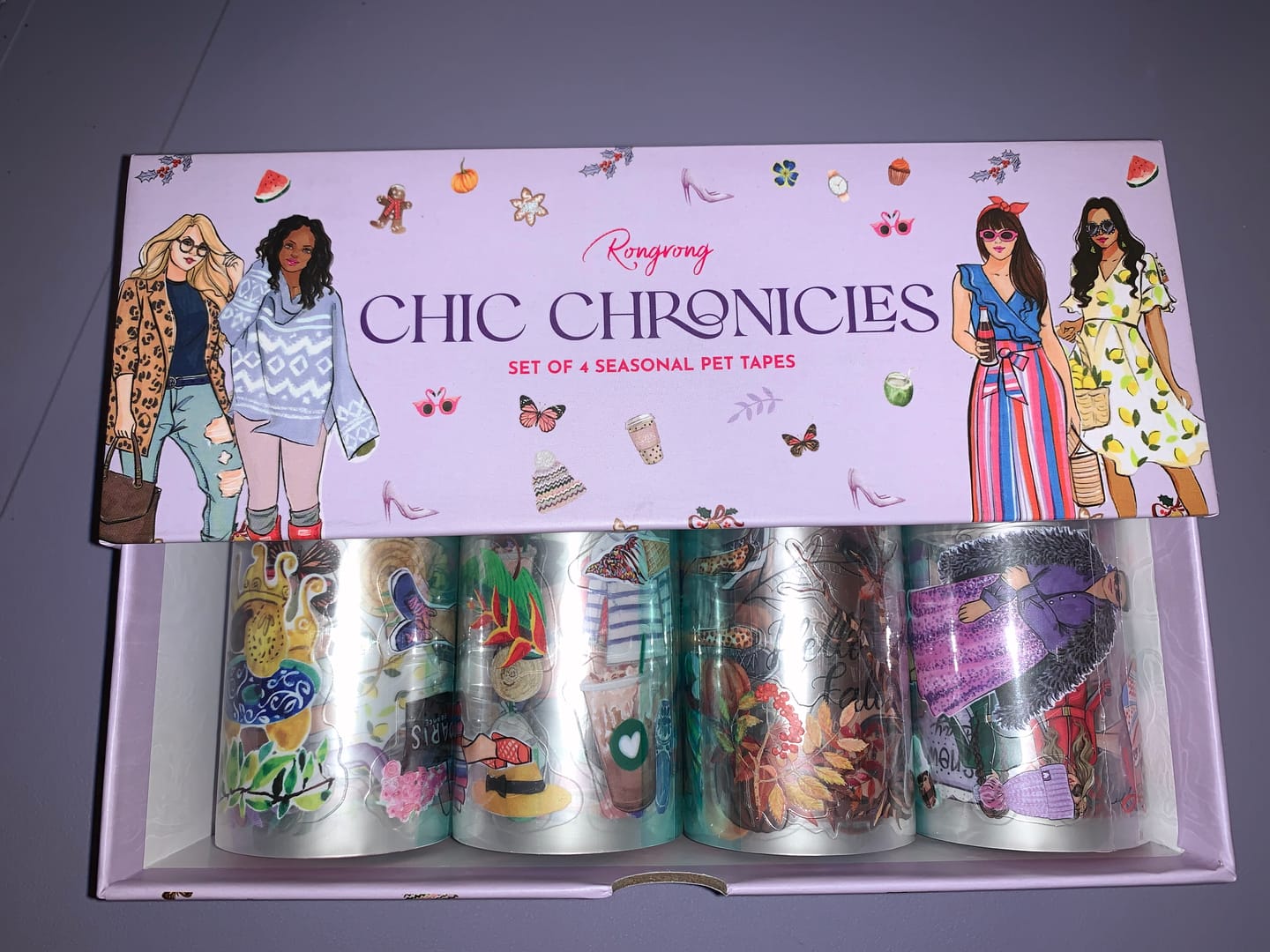 Customer photo review of Chic Chronicles Pre-cut PET Tape Box