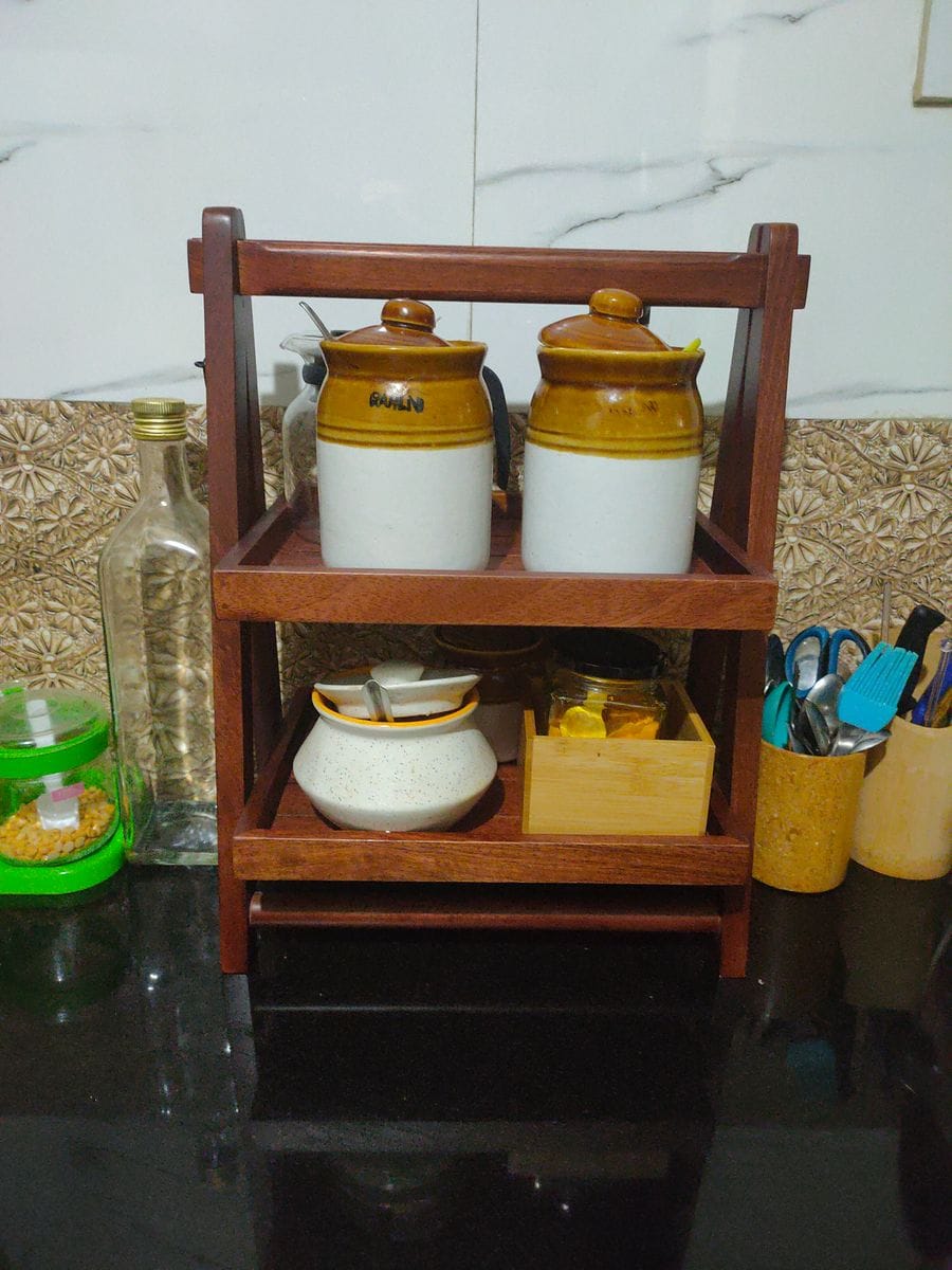 Customer photo review of Foldable Organizer from Mahogany Collection (Small)