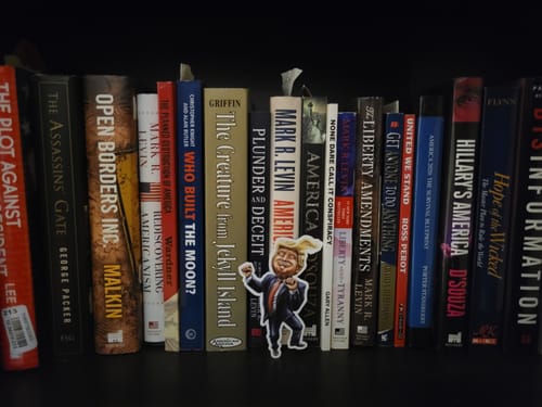 Customer photo review of 5" Dancing Trump Sticker