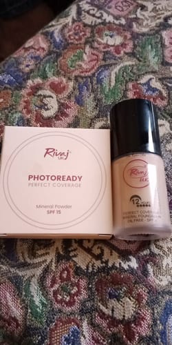 Customer photo review of Compact Face Powder (10g)