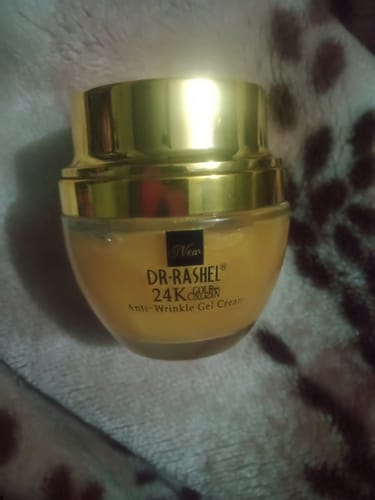 Customer photo review of Dr.Rashel 24K Gold Collagen Whitening Cream - 30ml
