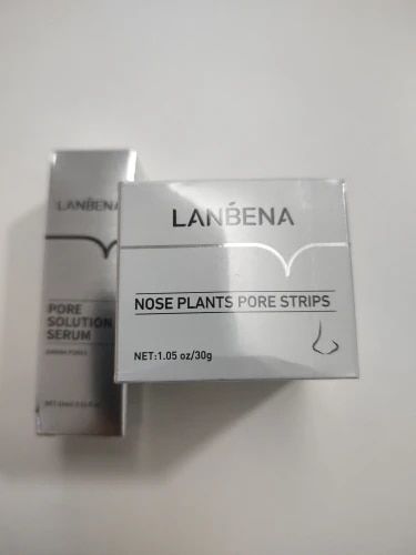 Customer photo review of Masque anti points noirs + 60 bandes offertes