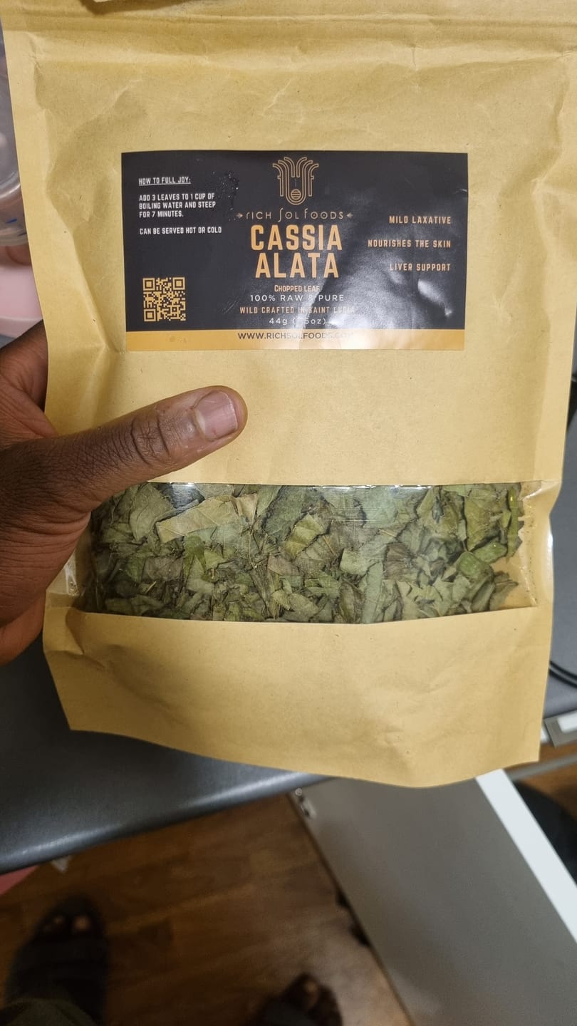 Customer photo review of Cassia Alata Leaf