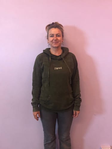 Customer photo review of Unisex Hemp Hoodie 2.0