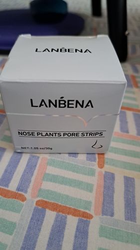 Customer photo review of Masque anti points noirs + 60 bandes offertes