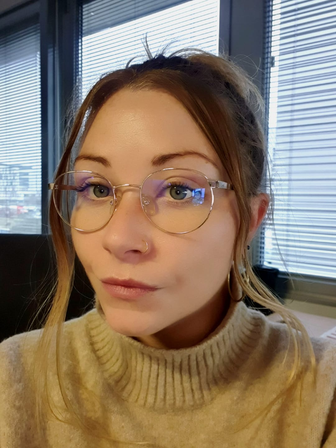 Customer photo review of Faux piercing Léa