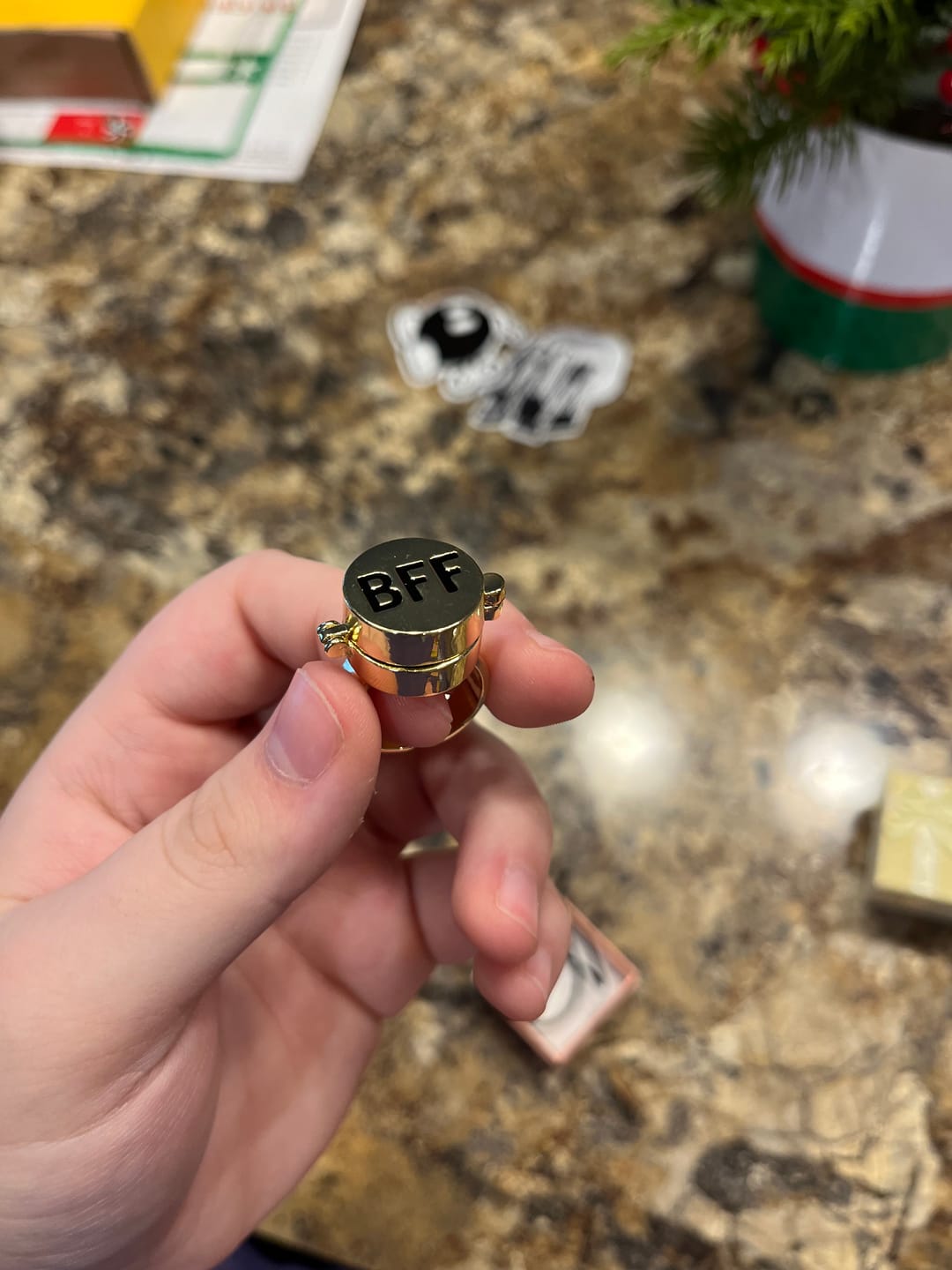 Customer photo review of BFF Rings™ The Best Friends Forever Ring v2 (NEW)
