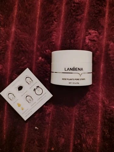 Customer photo review of Masque anti points noirs + 60 bandes offertes