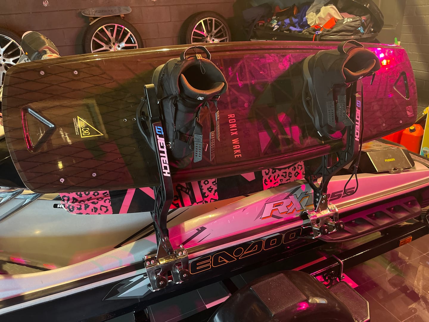 Customer photo review of Jet Tech Universal Board Racks