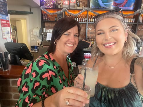 Customer photo review of Harper Short Sleeve Leopard Mini Dress in Green