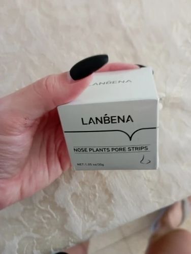 Customer photo review of Masque anti points noirs + 60 bandes offertes