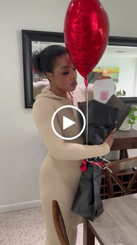 Customer video review of Red Rose Bouquet
