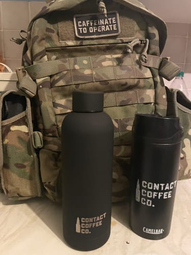 Customer photo review of Soft Touch Water Bottle