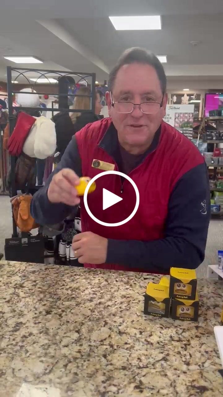 Customer video review of Puking Ball®